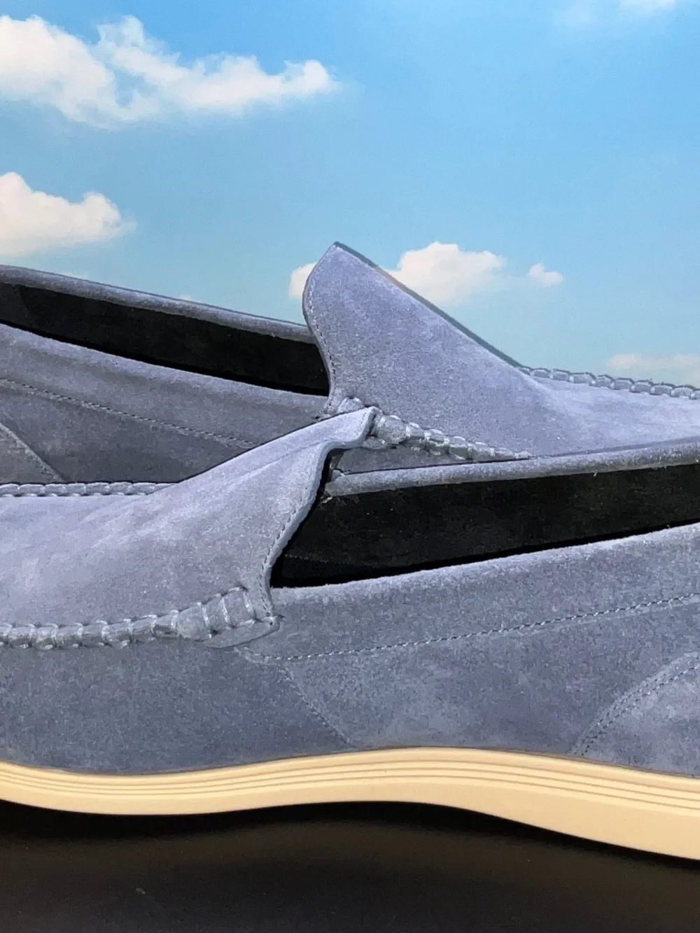 Cole Haan Blue Suede Loafers. US Men’s 10.5. NWOT/Box